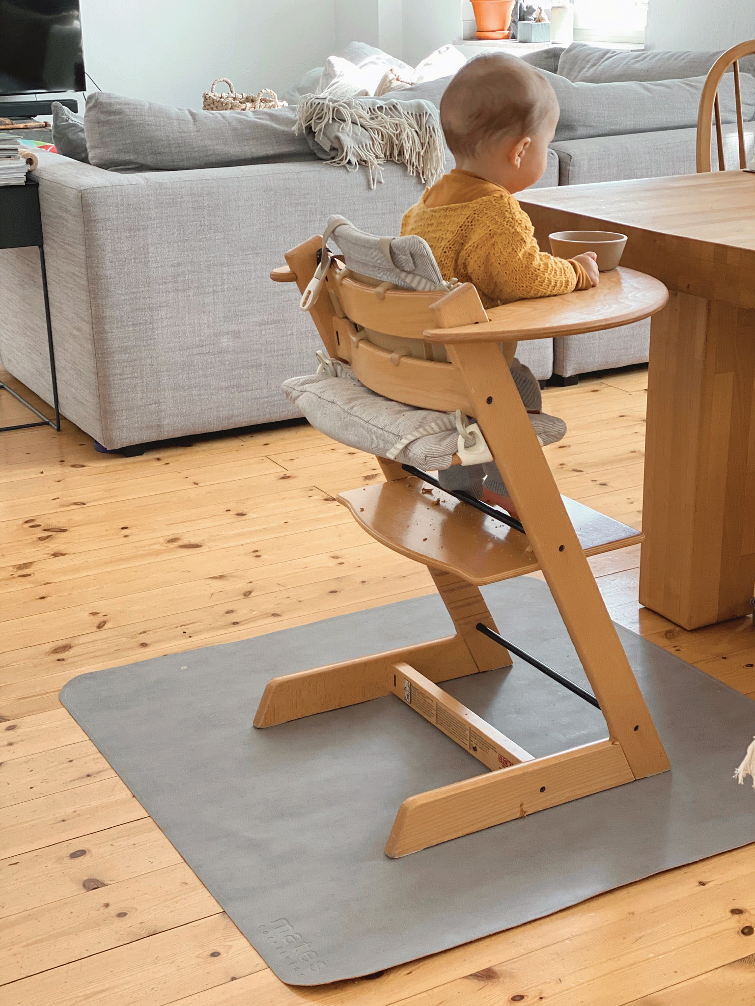 Welche Bodenschutzmatten-Farbe passt zu deinem Tripp Trapp?