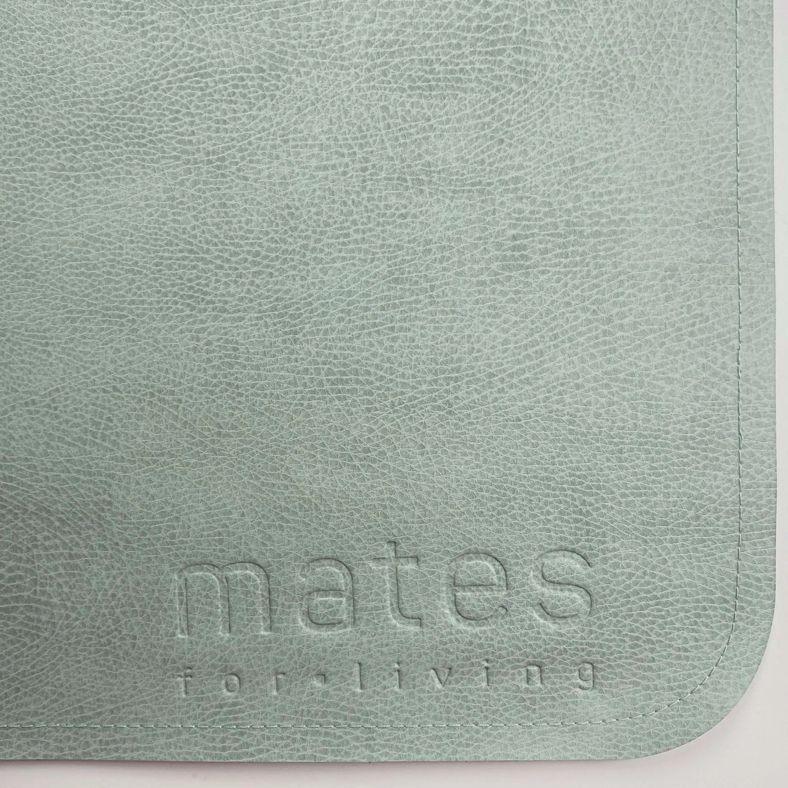veganes Leder Platzsset mint