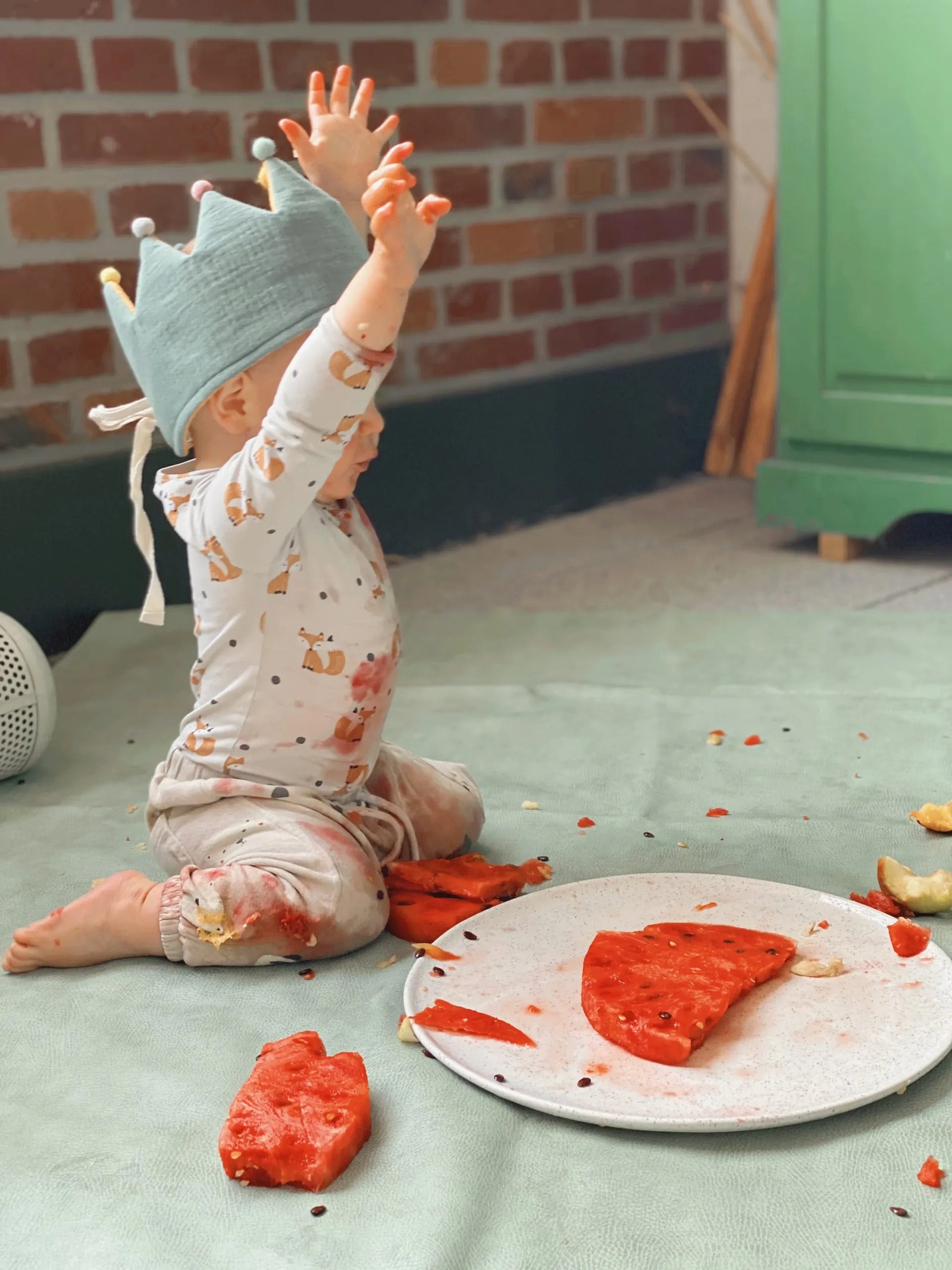 Baby Cake Smash Bodenschutzmatte