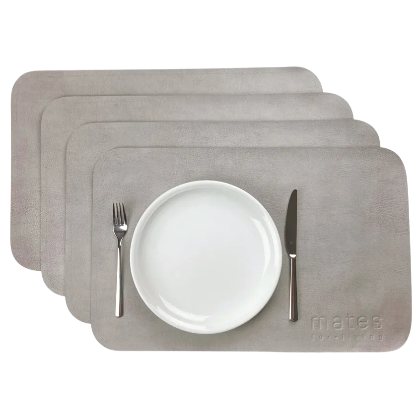 Abwischbare Tischunterlage Nº 1 in 35 × 55 cm im Soft LederLook