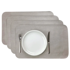 Abwischbare Tischunterlage Nº 1 in 35 × 55 cm im Soft LederLook