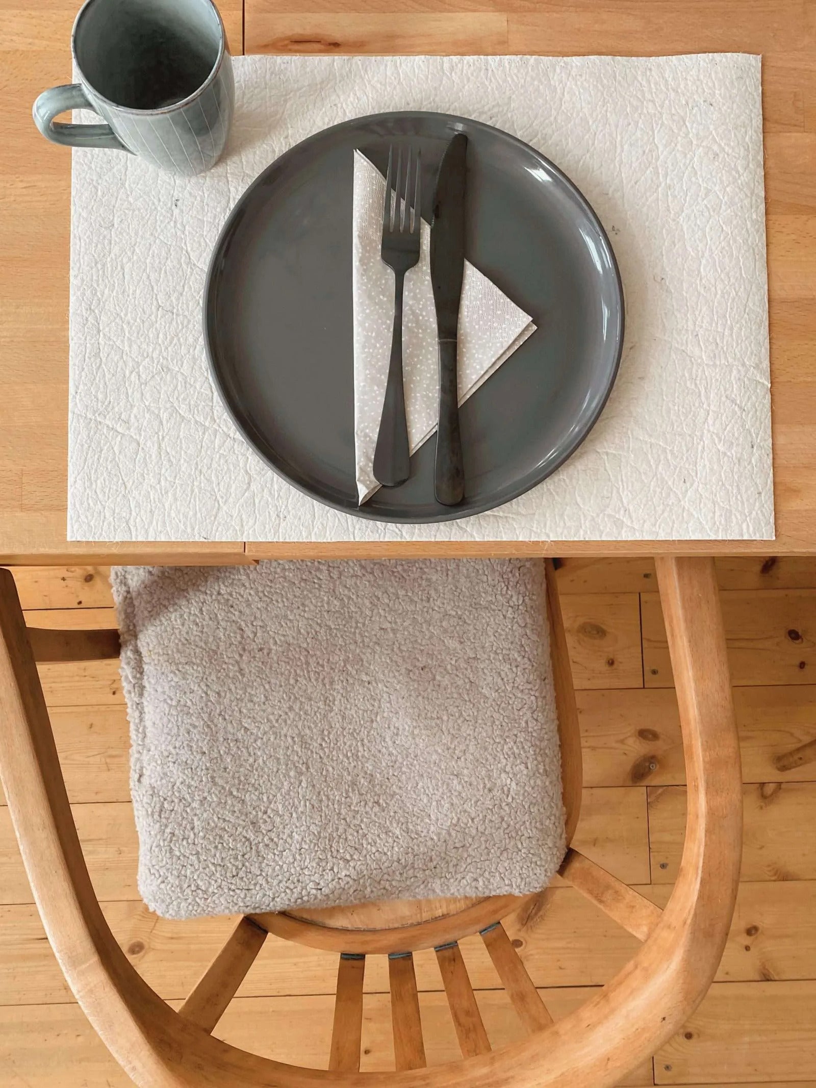 Platzset Ananasleder