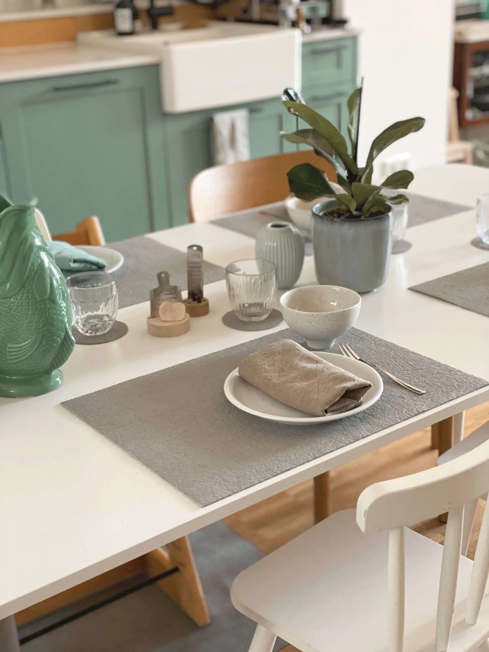 Platzset Ananas Leder