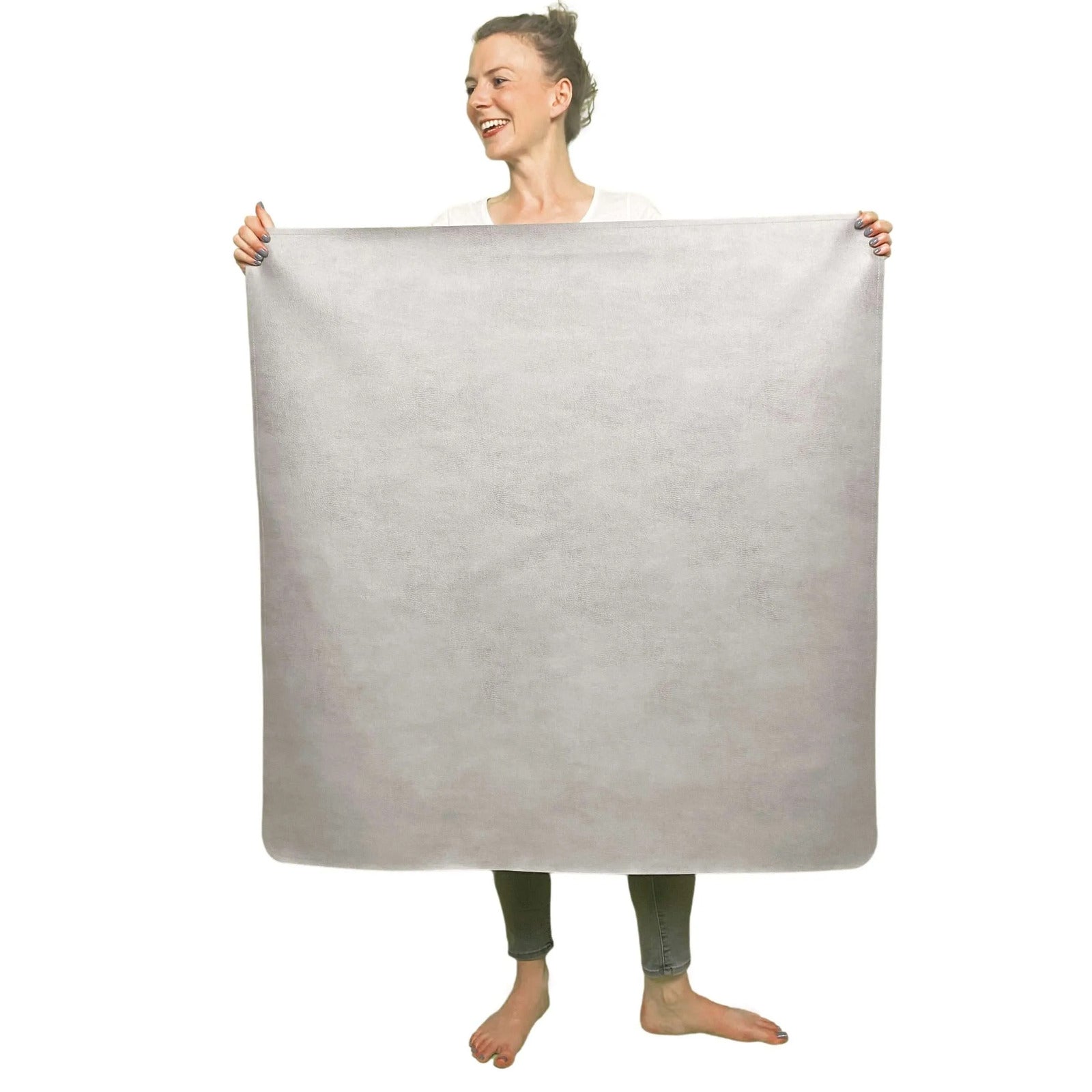 highchair mat cloudy gray