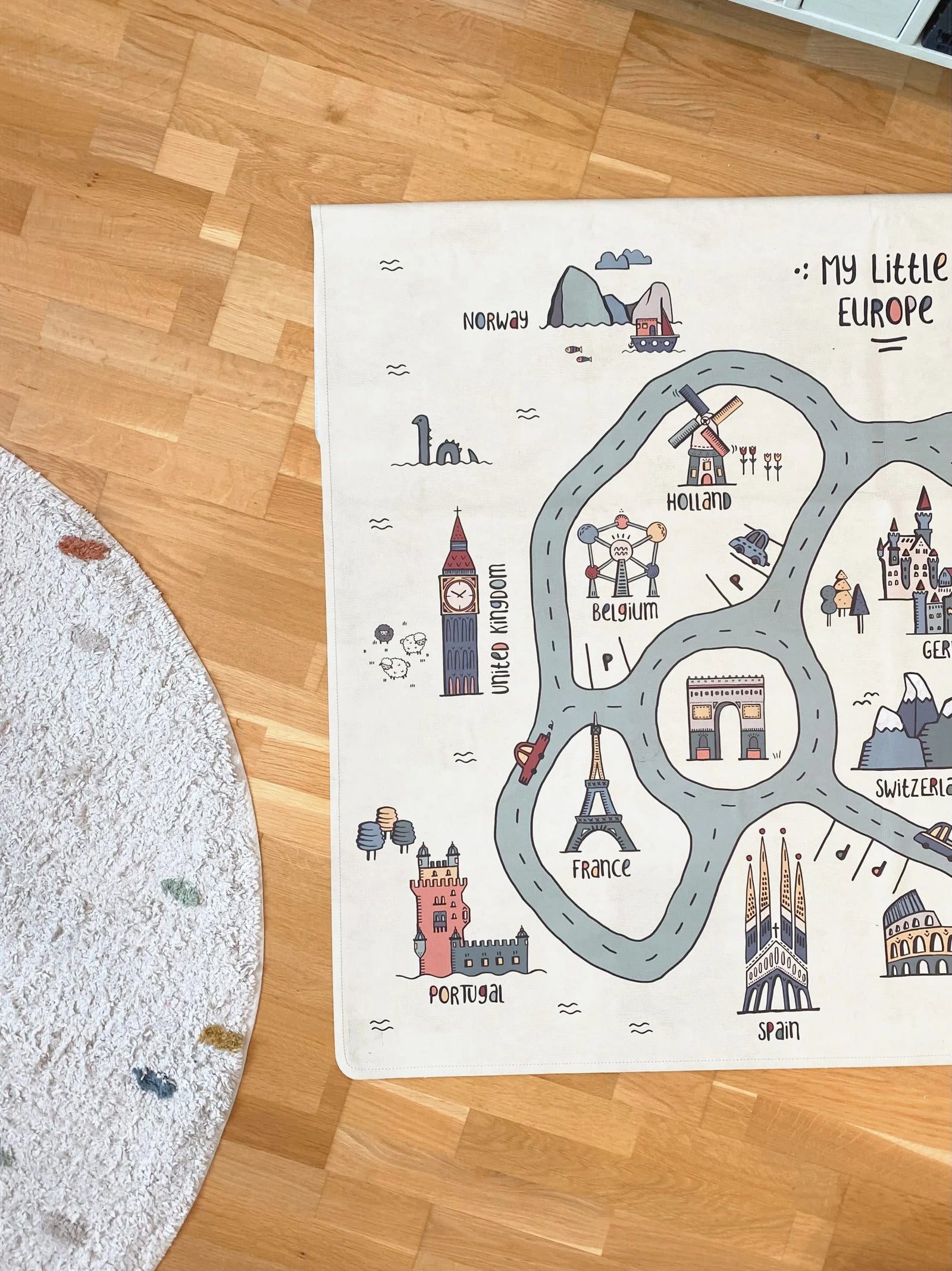 Spielteppich Stadt Kinderzimmer