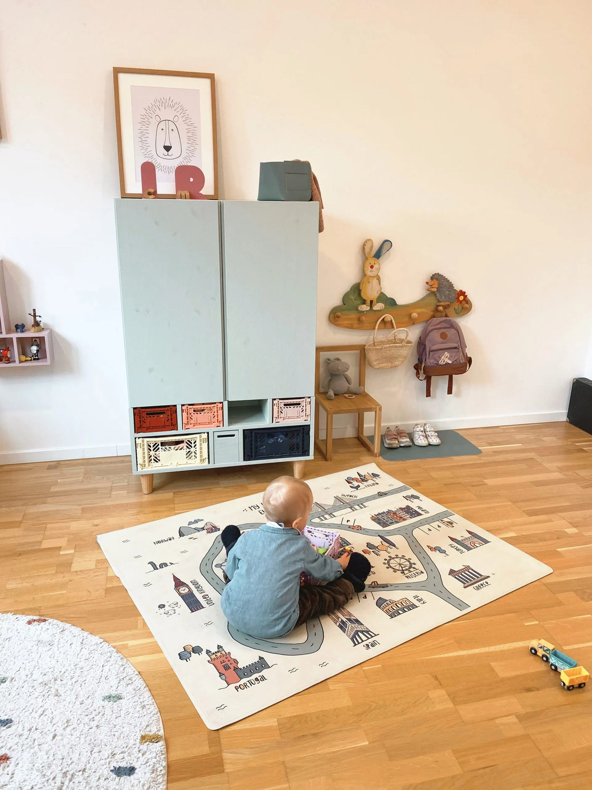 Spielteppich Stadt Kinderzimmer