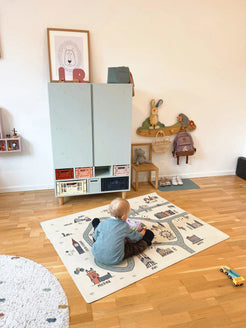 Spielteppich Stadt Kinderzimmer