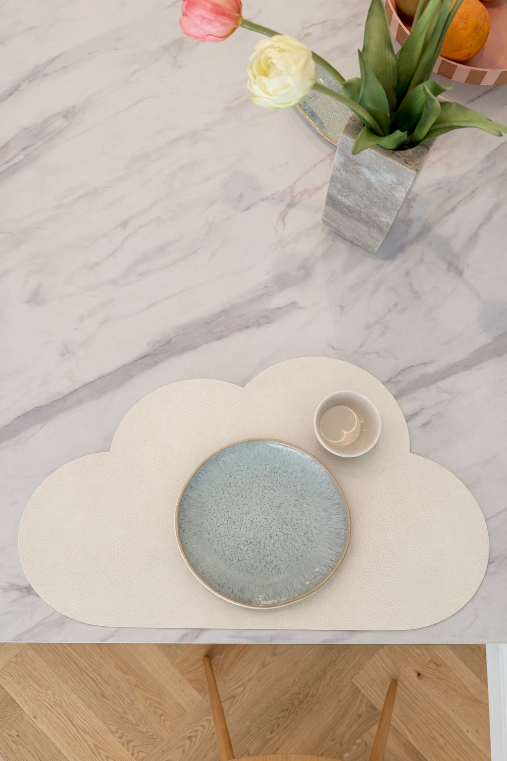 Tischset Wolke für Kinder in 36 × 39 cm