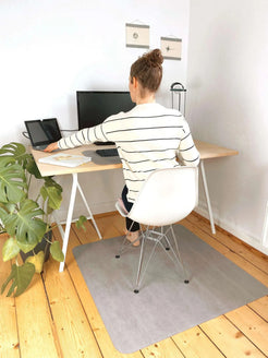 Schreibtischstuhlunterlagen für moderne Büros