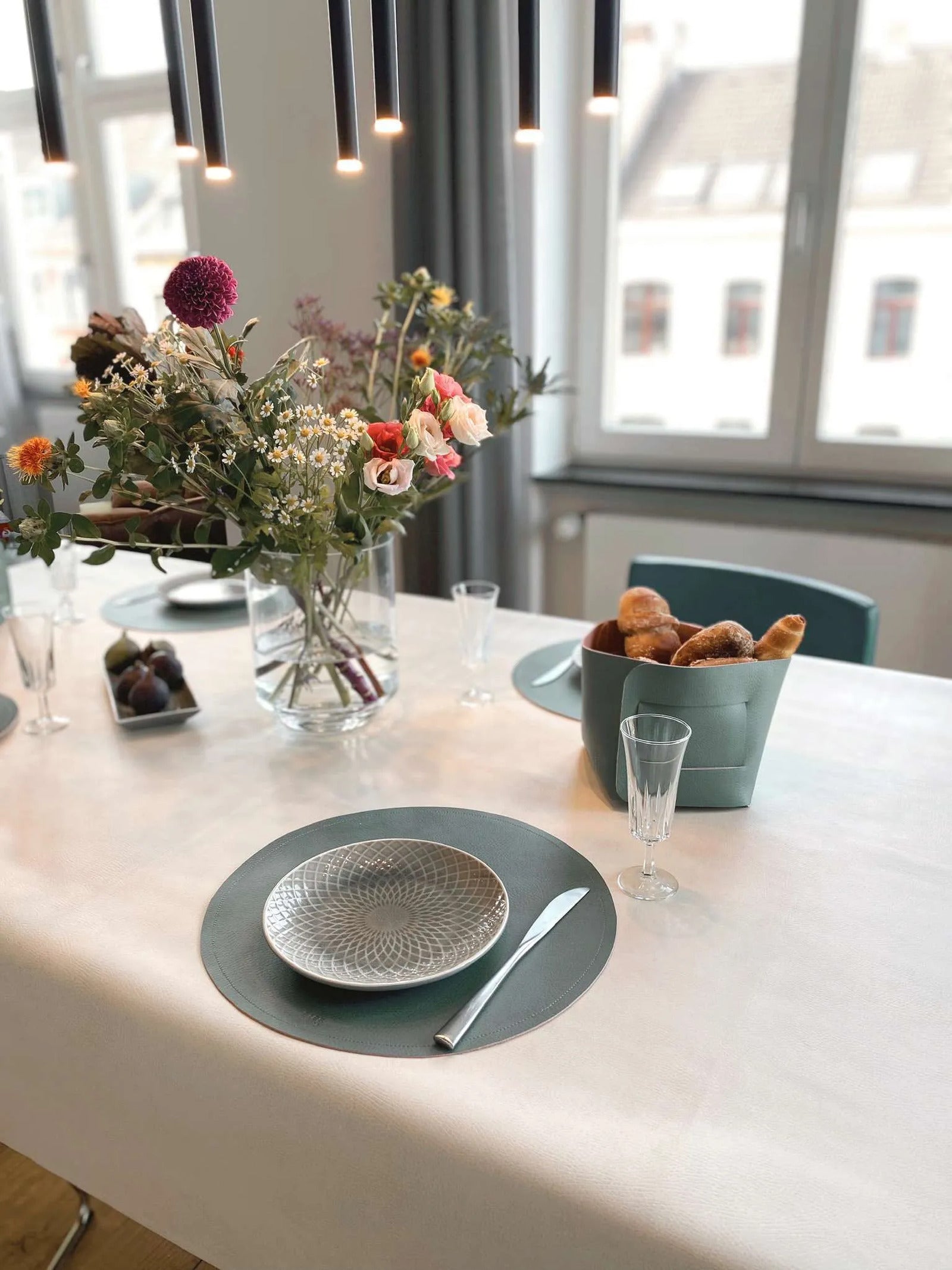 Tischsets rund abwaschbar